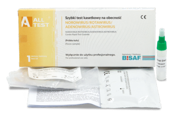 Zdjęcie Test COMBO 4w1 jelitowe Norowirus Rotawirus Adenowirus Astrowirus 1